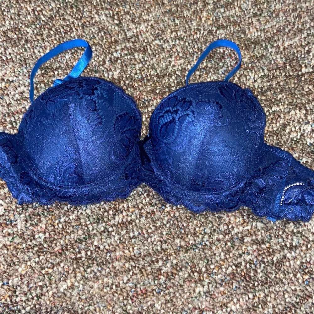 Blue bra